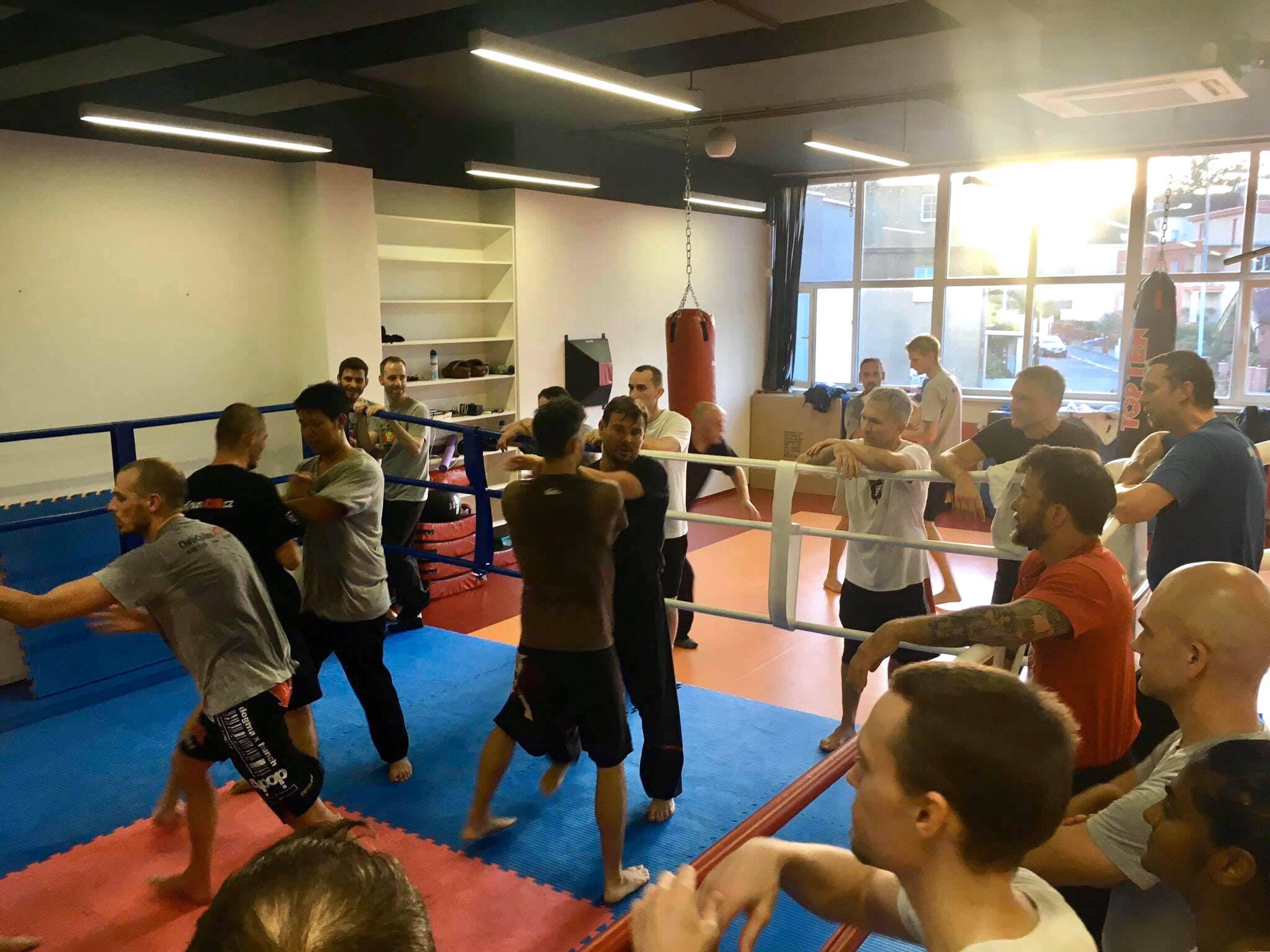 Lat Sau trénink Wing Tsun v Rakovníku